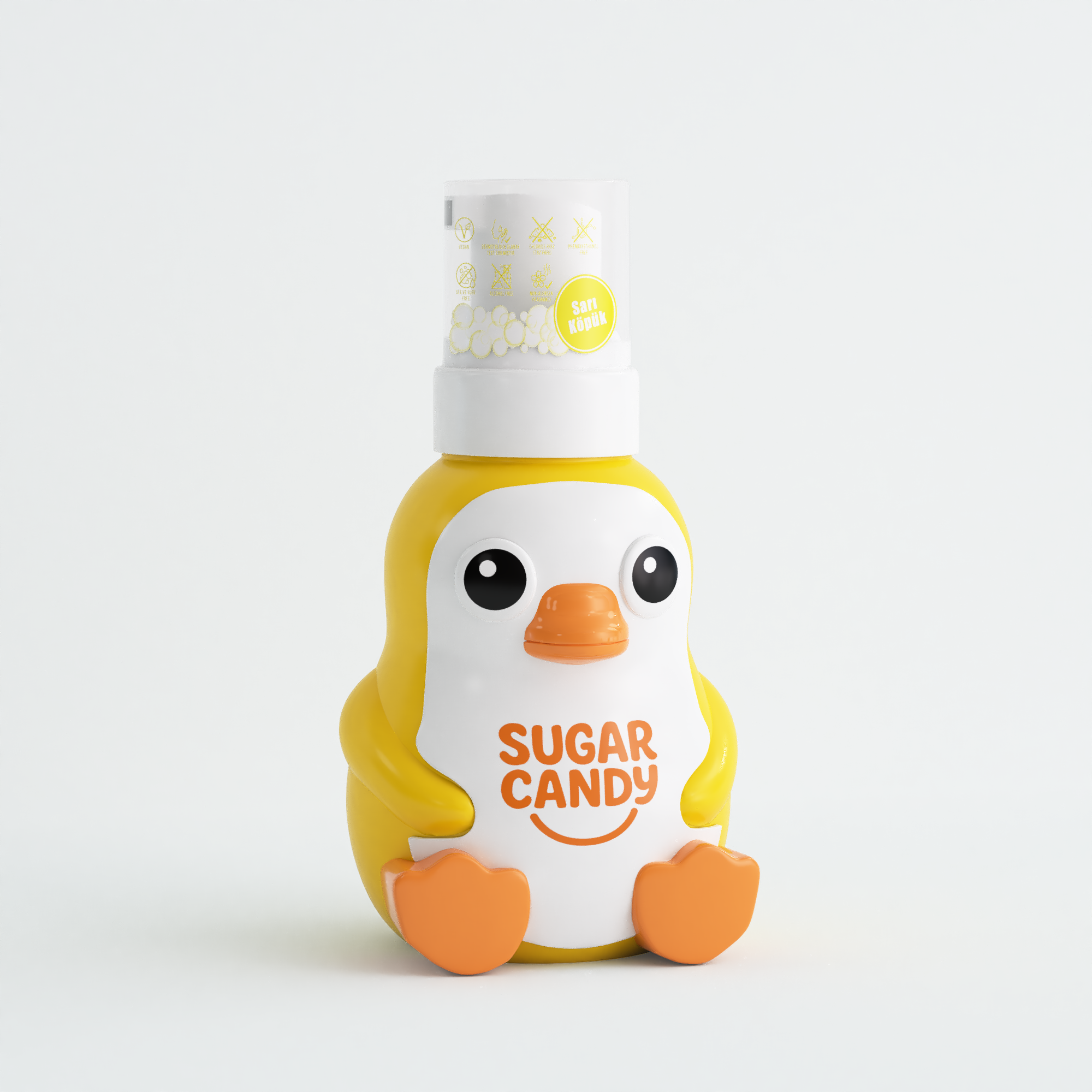 Sugar Candy Renkli Köpük El Sabunu Banana Pop Pingo