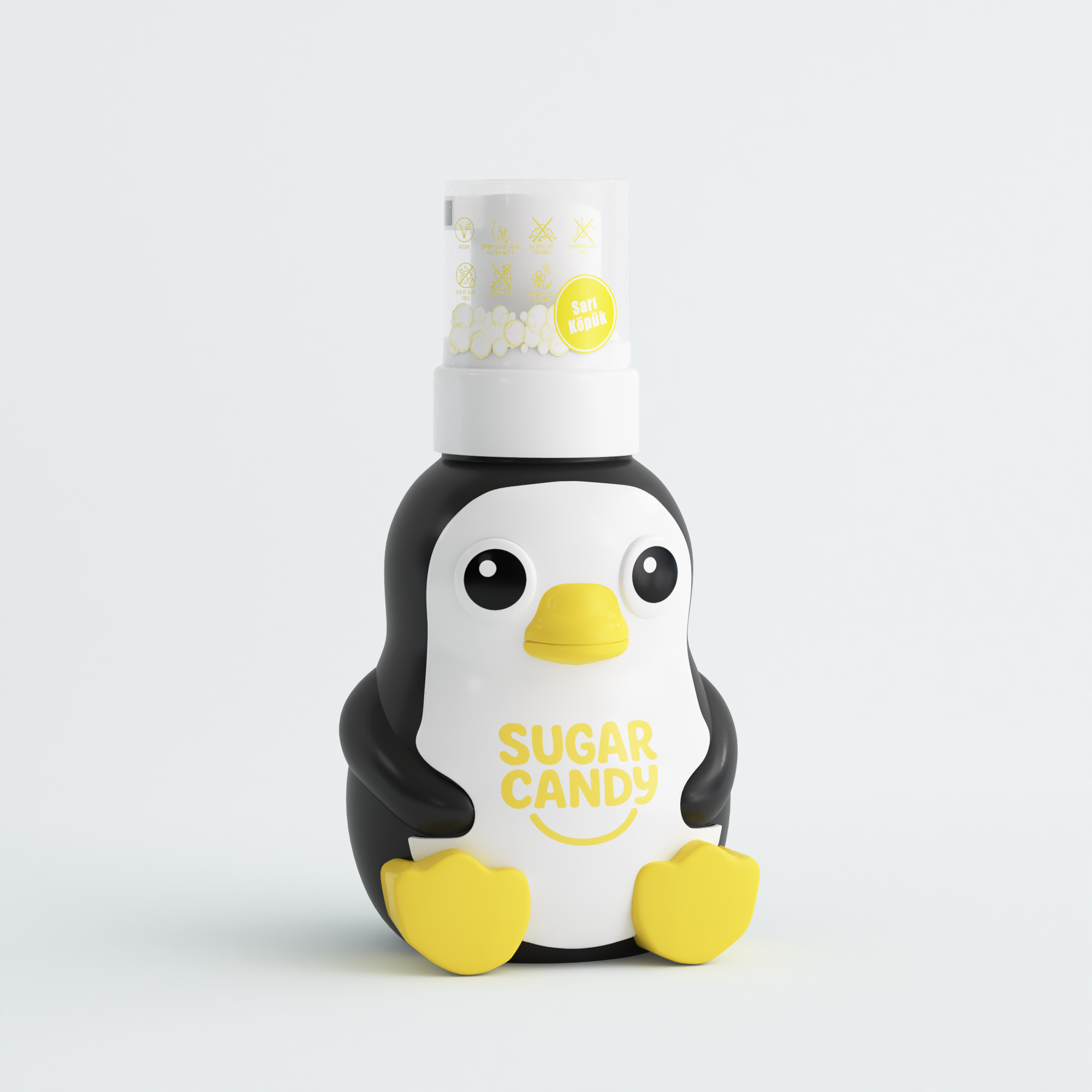 Sugar Candy Renkli Köpük El Sabunu Banana Pop Soli